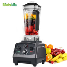 Load image into Gallery viewer, BioloMix 3HP 2200W Heavy Duty Commercial Grade Timer Blender Mixer Juicer Fruit Food Processor Ice Smoothies BPA Free 2L Jar