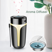 Load image into Gallery viewer, New Car Air Humidifier Bluetooth 5.0 SQ MP3 Aromatherapy Diffuser Ultrasonic Essential Oil Aroma Diffuser with LED Night Light
