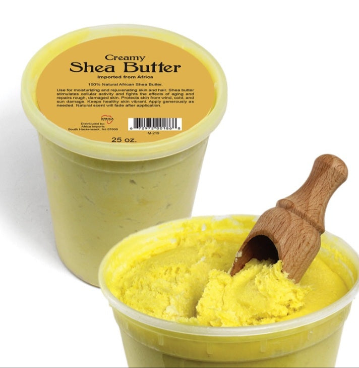 Creamy African Shea Butter: Yellow