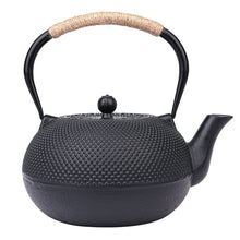 Load image into Gallery viewer, Japanese Quality Iron Tea Pot with Stainless Steel Infuser Cast Iron Teapot Boiling Water Tea Kettle Oolong Tea Teaware Gift
